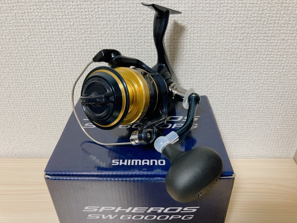 Spinning Reel 21 SPHEROS SW 6000PG Gear Ratio 4.6:1 Fishing Reel