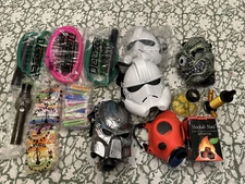 HOOKAH GAS MASKs lot BONG HOOKAH SHISHA SMOKE PIPE - MOVIE PREDATO MASK