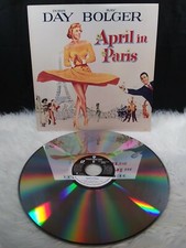 April in Paris Laser Disc VG  / VG 