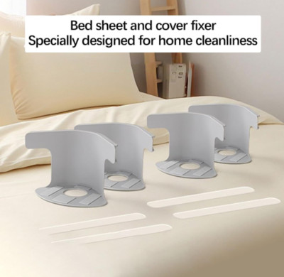 Lock Sheet Holders Set,Bed Sheet Holder Fitted Sheet Straps/Holders Keep Firm