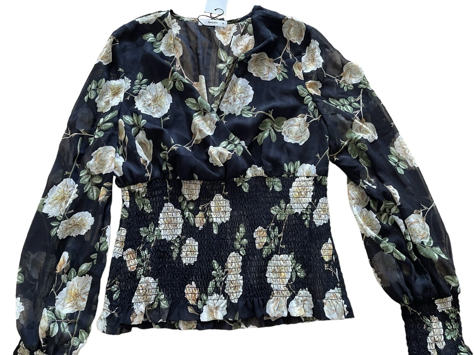 Sheike Blouse Rose Size AU10 🦋