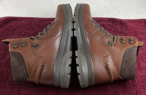 ECCO Sport Rugged Track GTX Brown Leather Mens Lace-up Boots EU45 US11-11.5 NICE - Bild 5 von 16