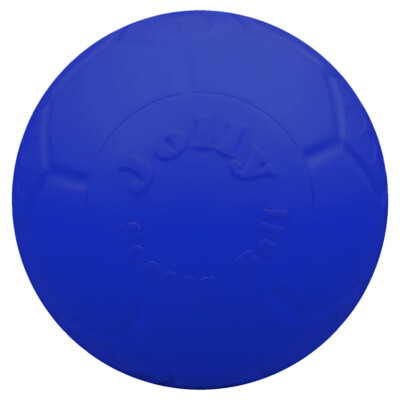 Jolly Hundespielzeug Fußball blau - bissfest & schwimmfähig, Spielspaß!