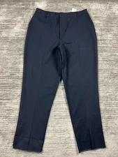 Red Kap Pants Womens 24 Blue Work Pant Slacks PT61 34U