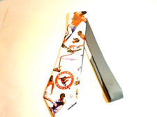 Baltimore Orioles Original Ralph Marlin 1991 Necktie Jim Peterson Made In USA