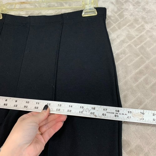 Bailey 44 Womens L Pants Black Wide Leg Palazzo High Rise Pull On Stretch - Picture 7 of 13