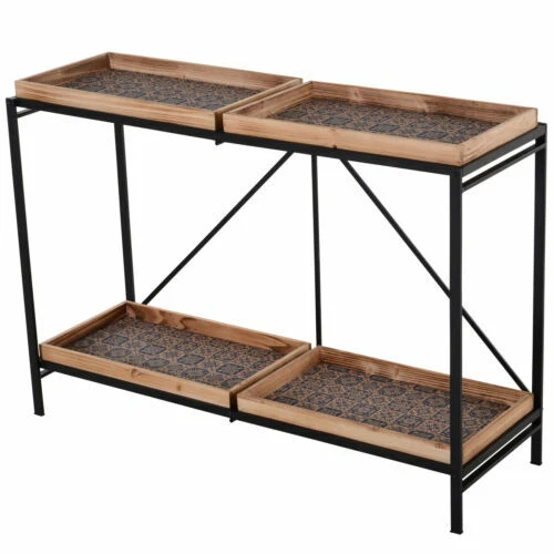 Librerie e scaffali Homcom in metallo per la casa