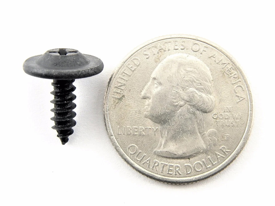 Mazda Interior Trim Screws- #8 x 1/2" Long Flat Top- 1/2" Head- 25 screws- #201 - Image 4 of 4