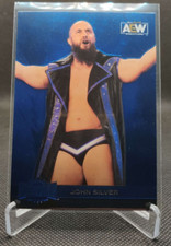 2022 Skybox UD AEW SkyBox Metal Universe #148 John Silver BLUE SP wrestling card