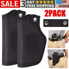 2Pack Tactical Concealed Carry gun holster Left/Right Hand IWB OWB Belt Weapon