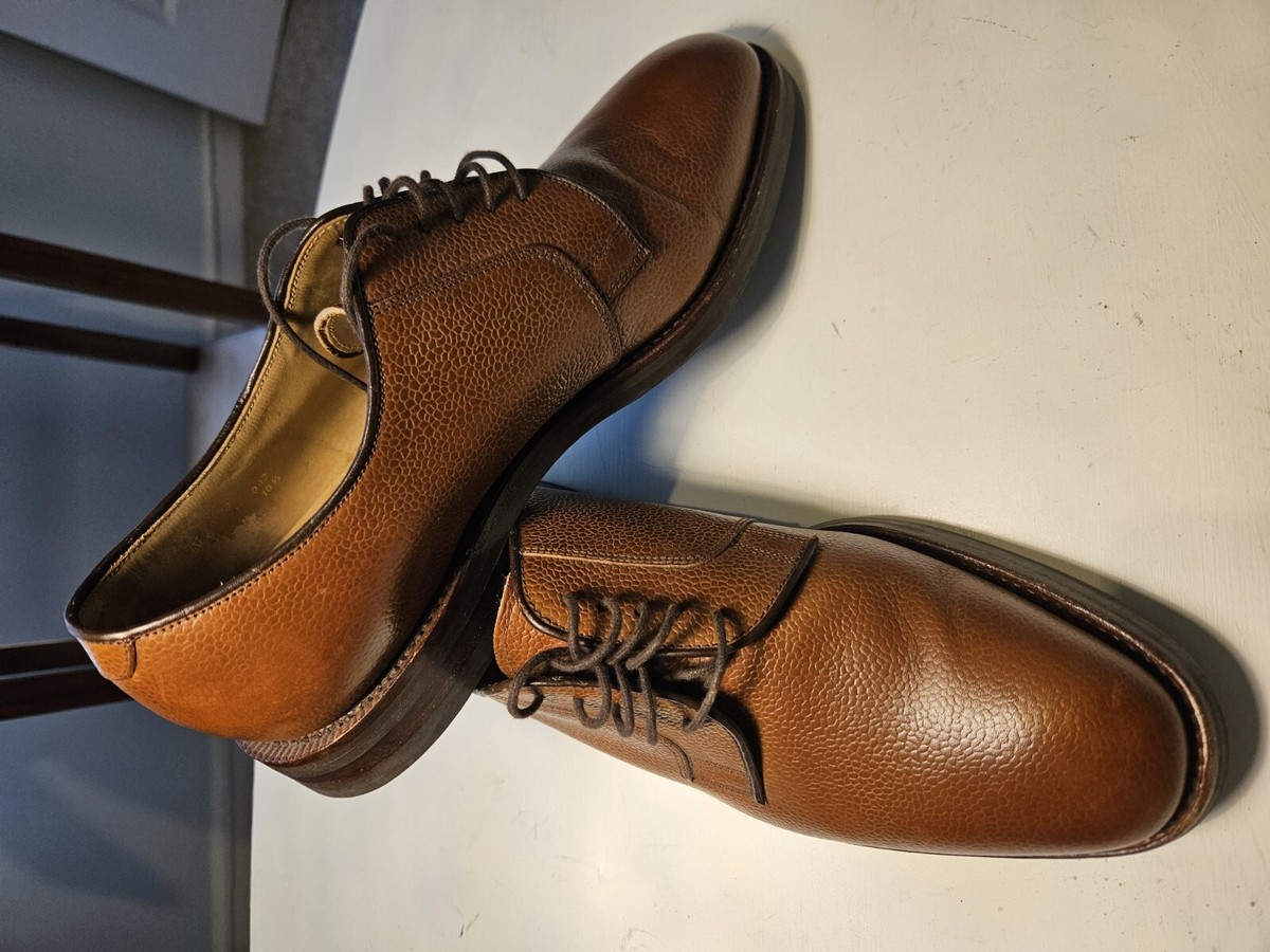 Mens Rare Charles Tyrwhitt Pebble Grain Danite Rubber Sole Oxford Shoes 11.5 View 2