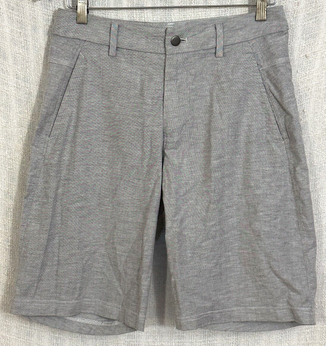 Lululemon Commission Short Men's Size 30 Light Gray 11