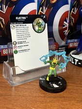 Marvel Heroclix Electro 043 Rare With Card Superior Foes of Spider-Man Set