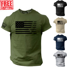 American Flag 2nd Amendment T Shirt, 2A, USA, Patriotic, America, Veteran, Mens