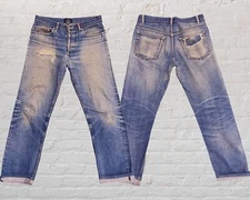 APC new standard Distressed  BUTLER SELVEDGE jeans 31 X 28