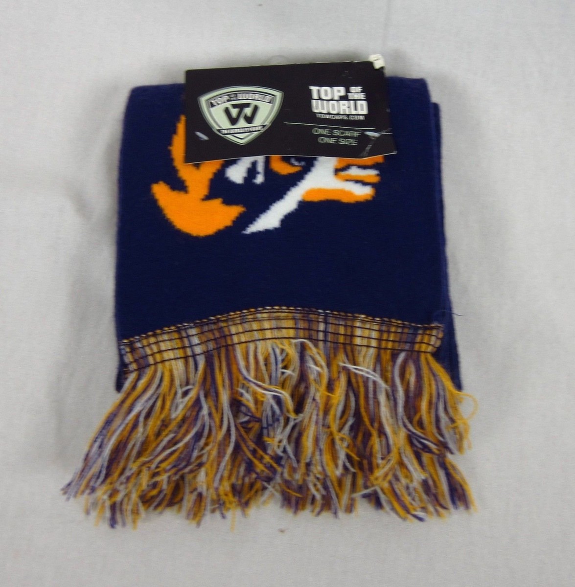 LSU Tigers Official NCAA 64 inch Team Logo Scarf by Top of the - Main Image