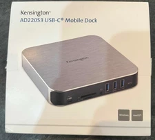 Kensington AD220S3 USB-C Mobile Dock for Any MacBook M1/M2/M3/M4 - *BRAND NEW*