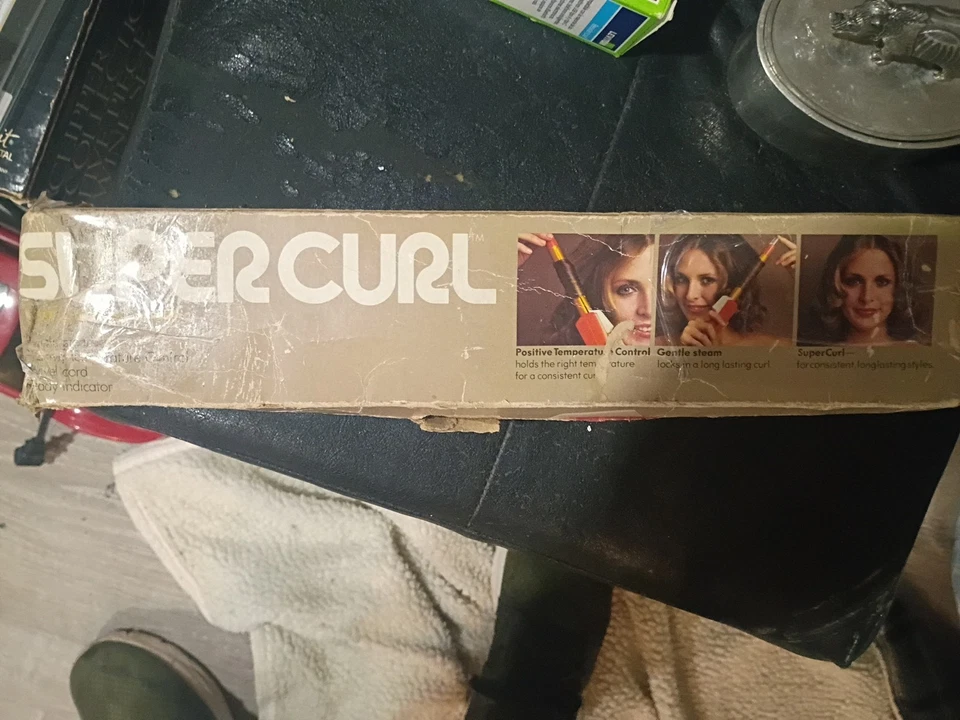 Rizador compacto vintage Gillette Supercurl 1976 Foto 2 de 2