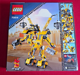 💚2014💚RETIRED💚RARE💚Hard to Find💚LEGO Movie Emmet's Construct-O-Mech 70814💚