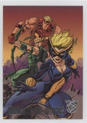 1996 Fleer Marvel/DC Amalgam Judgement League: Avengers #18 4et