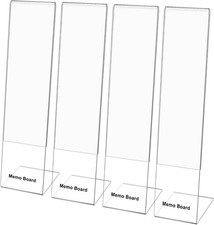 Monitor Memo Board Holder by Computer Screen Acrylic Sticky Note Stand Message