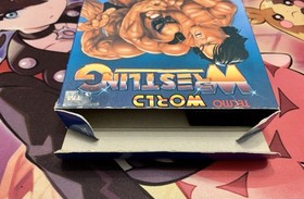 Tecmo World Wrestling NES Nintendo Complete CIB NICE!