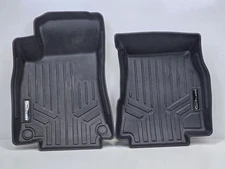 SMARTLINER Floor Mats Front Row Liner Set Black for 2020 Mercedes-Benz GLB Class