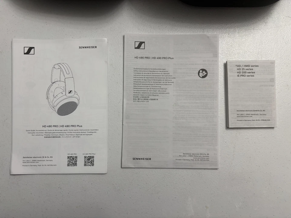 Sennheiser HD490 PRO Plus Professional Reference Open-Back Studio Headphones NEW - Image 4 of 4