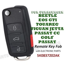 5K0837202AK for VW Beetle Eos Touareg Tiguan Jetta Golf Proximity Remote Key Fob