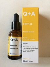 Q+A Peptide Facial Serum 30ml, RRP-£9.50, BNIB