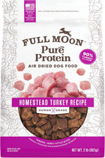Pure Protein Air Dried Dog Food  Homestead Turkey Recipe 2Lb