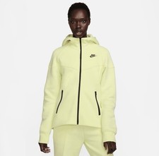 Nike Sportswear Tech Fleece Windrunner Full Zip Hoodie Luminous Green Women's M