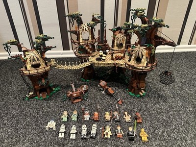 Lego Star Wars 10236 Ewok Village, VOLLSTÄNDIG, alle Figuren, OVP