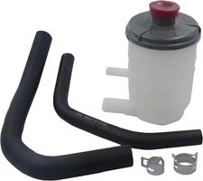 Power Steering Fluid Reservior with Suction & Return Line Hose for Honda Accord