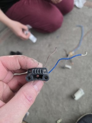 Shark NV681UKT Staubsaugerteil Schlauchanschluss Netzstecker Buchse 