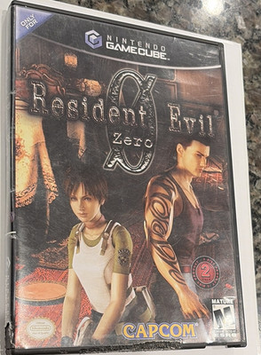 Resident Evil Zero Nintendo GameCube Capcom 2002 Survival Horror NTSC-U/C Manual