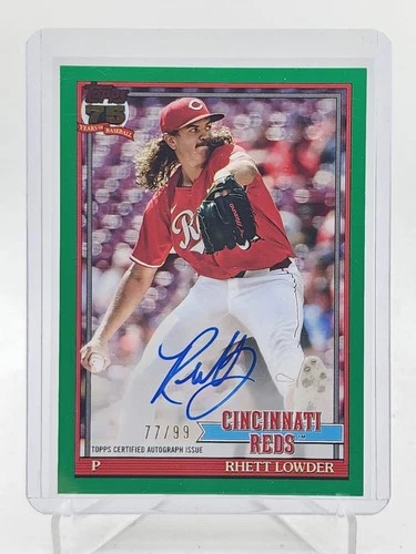 2026 Topps Series 1 Rhett Lowder Red Foil (RAW)