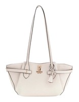 Guess Yesba Girlfriend Shoulder Satchel Bag Schultertasche Cream White Creme