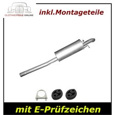 Auspuff NEU für Ford Transit V363 + Tourneo Custom V362 2.2 TDCi Endtopf