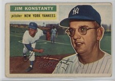 1956 Topps Jim Konstanty #321 1sw9