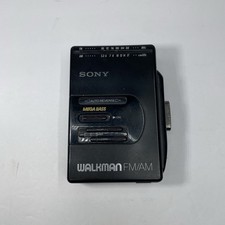 Sony Walkman WM-F2065 Cassette Player BELT DOESN'T WORK - RADIO WORKS 