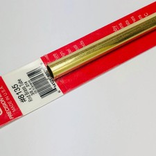 K S 8135 Round Brass Tube 3/8" OD x 12"