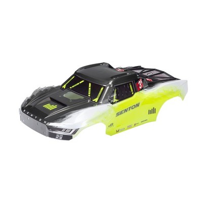 ARRMA ARA-1625 Clipless Painted Decaled Trimmed Body Yellow/Black for Senton 4x4