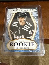 2023-24 Upper Deck ARTIFACTS  Luke Hughes Rookie  #/25