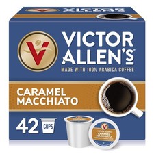 Caramel Macchiato Flavored Arabica Coffee Pods, 42 Pack