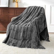 Uttermara Weighted Blankets for Adults Queen Size, 15lbs 60x80 inches Blanket wi