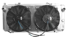 Fac2 Outlet for Radiator & Fan Shroud & Dual 12" Electric Fan Toyota MR2 (MT)