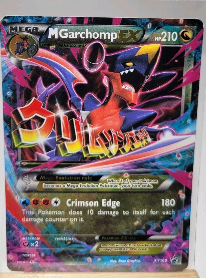 Mega M Garchomp EX XY168 Promo Pokemon