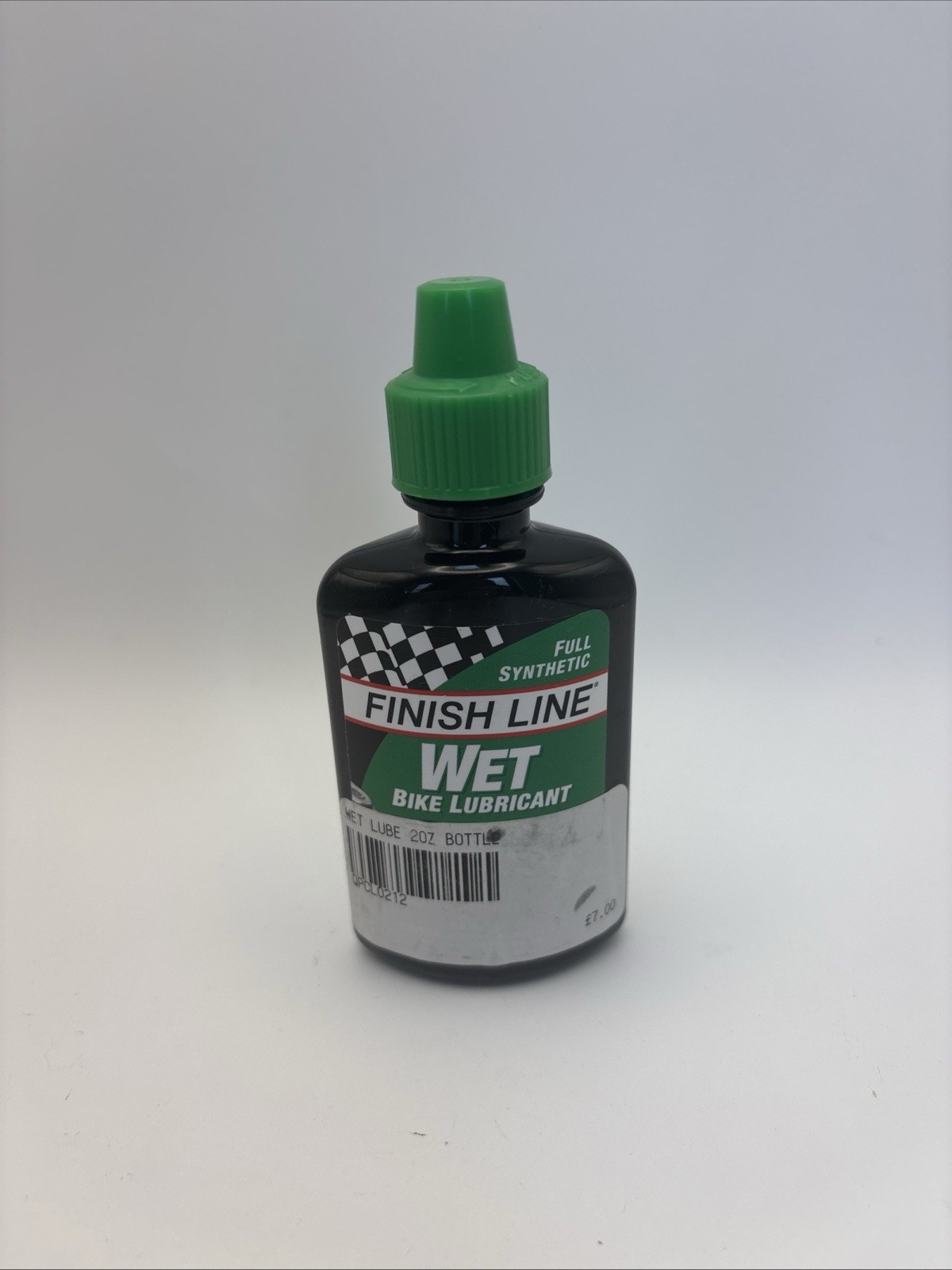 Finish Line Wet Bike Lubricant Chain Oil Drip Bottle - 60ml - New