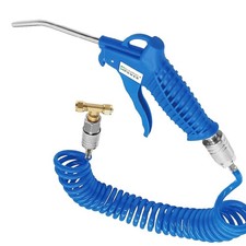 Heavy Duty Air Duster Gun Kit, High Flow Blow Gun with 120mm Steel Nozzle, 16...